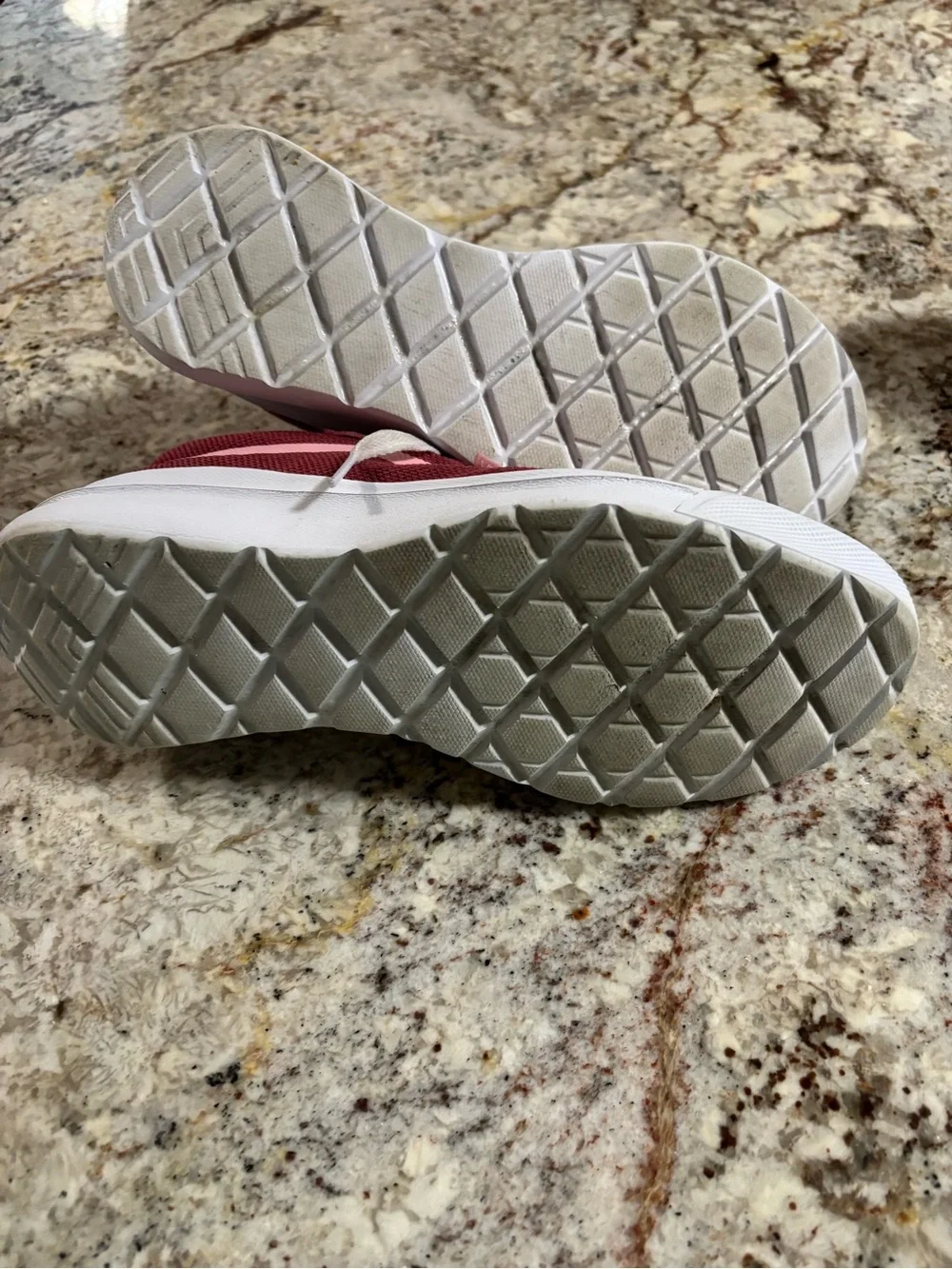 Vans Women’s Rose Pink Low-Top Sneakers with White Soles